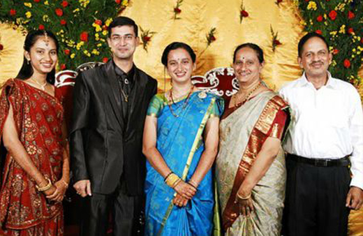 Dr. Raghavendra Bhat family